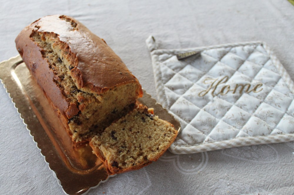 Plumcake burro d'arachidi e cioccolato