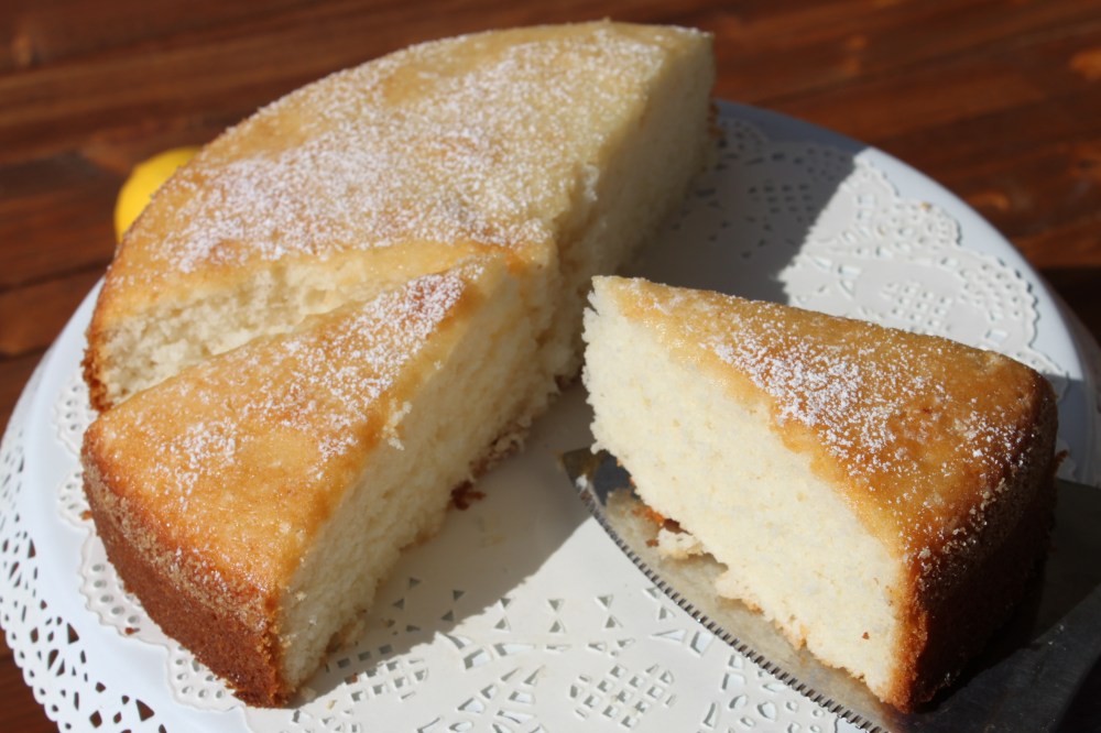 Torta al limone di albumi